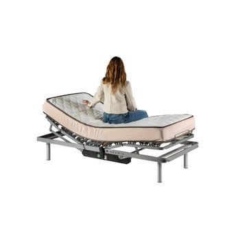 Eris Cama Articulada Eléctrica Con Colchón Wite. - 80cm X 190cm - Mando Inalámbrico