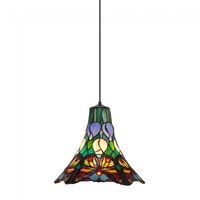 lampara de techo tiffany butterfly