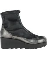 de jose saenz botines plataforma igea metal acero licra creep negro