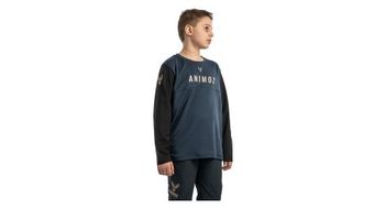 Maillot de manga larga animoz wild azul nino