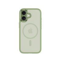 benks funda para iphone 17  carcasa con magsafe verde acabado mate antihuellas con boton de camara y ajuste preciso