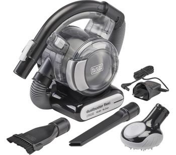 Dustbuster Flexi PD1020LP-GB Handheld Vacuum Cleaner - Black & Chrome, Black