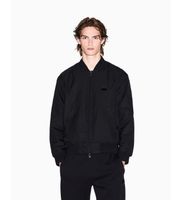 ax armani exchange para hombre xm001137af16672uc001 chaqueta bomber zip negro xxl casual poliester