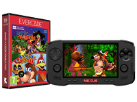 consola retro portatil - koch media evercade nexus and banjokazooie double pack 4 gb negro  funda de regalo