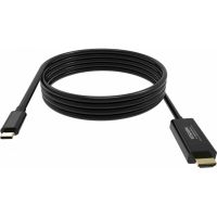 cable displayport a usb-c vision tc 2musbcdp8kbl 2 m 8k