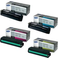 original multipack samsung clp-415n printer toner cartridges 4 pack -clt-k504s