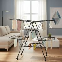 tendedero plegable negro  26m
