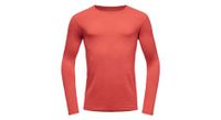 camiseta de manga larga devold breeze merino 150 azul  hombre