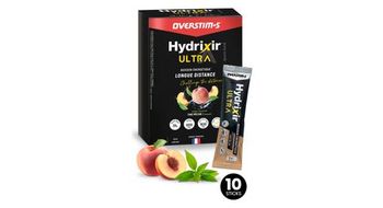 Bebida overstims hydrixir ultra te melocoton  10 x 40 g