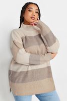 yours jersey de punto tonos marron mujer curvy y tallas grandes yours