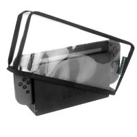 funda antipolvo cubierta de polvo data frog tapon de malla antiaranazos compatible con nintendo switch y oled ns switc