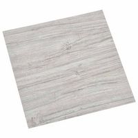 tableros de suelo gris y madera 511 m 55 uds pvc vidaxl