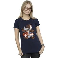 disney camiseta ohana para mujer