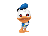 figura funko pop - disney 90th anniversary pato donald con ojos de corazon vinilo aproximadamente 9 cm