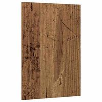 paneles decorativos 150 uds madera envejecida vidaxl