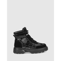 blauer botines botin blanca negro para mujer