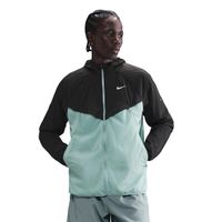 nike stride chaqueta para correr hombres - negro turquesa