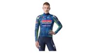 camiseta de manga larga castelli mid weight 2 soudal quickstep azul para hombre