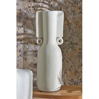 Jarron Adofo Beige 58 Cms. 20dx58 Cms