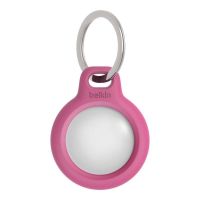 belkin llavero para apple airtag rosa