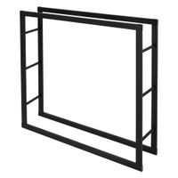 estanteria para lena estanteria acero 100x100x25cm
