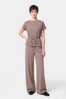 pantalon palazzo de scuba mud m