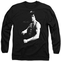 bruce lee camiseta manga larga stance para mujer