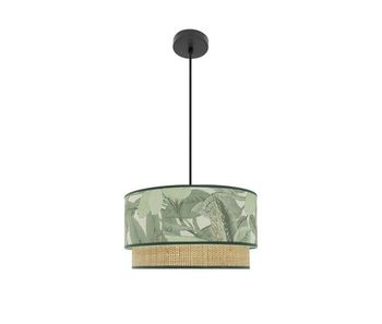 Lampara de techo metal color verde serie congo 40cm