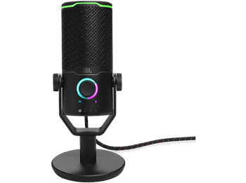 Micrófono gaming - JBL Quantum Stream Studio, 50 16.000 Hz, Condensador Cardioide, 37±3 dB, Negro