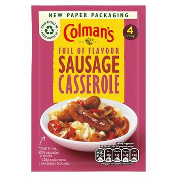 Colmans Sausage Casserole Sachet