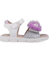 de garvalin sandalias para chica 252402 pom pom blancob050