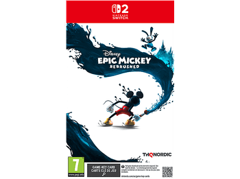 Nintendo Switch 2 Disney Epic Mickey: Rebrushed (Game Key Card)