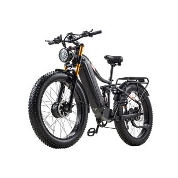 [EU DIRECT] BURCHDA HC26 Bicicleta eléctrica 48V 30Ah Batería 750W+1000W Motores duales Velocidad máxima recomendada 25