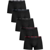 hugo calzoncillos pack de 5 calzoncillos de algodon elastico para hombre