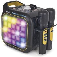 altavoces vtech karaoke portatil bluetooth 40w con 2 microfonos inalambricos con efectos de voz