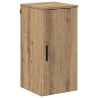 gabinete de bano  armario de bano con puerta roble artesanal 30 x 315 x 61 cm