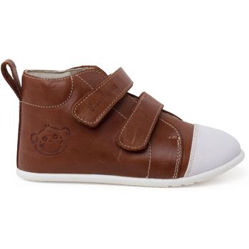 Pisamonas Botines Botita Piel Sport Puntera Blanca para niño