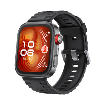HUAWEI WATCH FIT 4 Pro Negro Fluoroelastómero/Cristal de Zafiro y Titanio/Hasta 10 Días de Batería/Conexión con Android & iOS