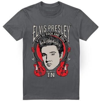 Elvis Presley Camiseta Elvis Rock para mujer