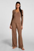 hunkemoller conjunto de pijama nana beige