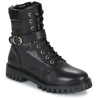 tommy hilfiger botines buckle lace up boot para mujer