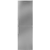 grundig gkf15810n 5050 fridge freezer - brushed steel brushed steel