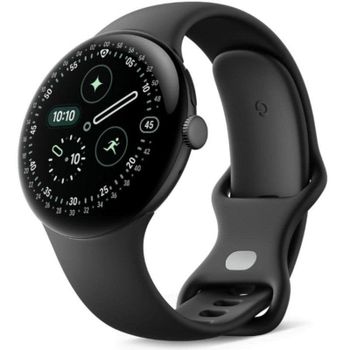 Google Pixel Watch 4 WiFi NFC GPS 45mm AMOLED Negro S/L Resistencia Agua 5ATM+IP68 SpO2