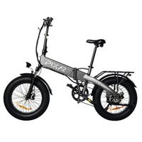 bicicleta electrica plegable pixar star1 bateria extraible de 48 v y 15 ah color gris