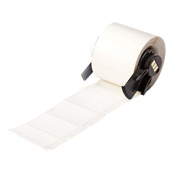 Brady M6-31-7351 etiquetas de vinilo blanco 38,10 mm x 25,40 mm (original)