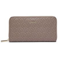 liu jo cartera cartera grande monograma debossed para mujer