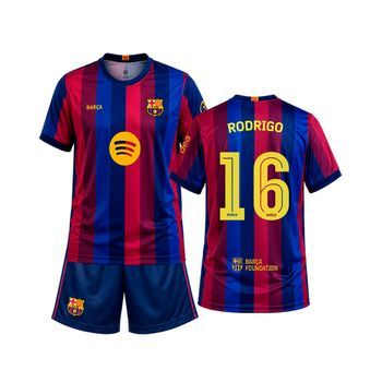 Equipación Infantil Rodrigo Fc Barcelona Réplica Oficial 26/27