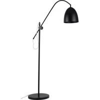 lampara de suelo - lampara de pie estilo minimalista- metal - beeb negro