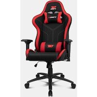 drift dr110br silla para videojuegos butaca para jugar asiento acolchado negro rojo