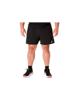 Pantalones Corto de Running ASICS Road 5In Short Hombre Negro/Gris